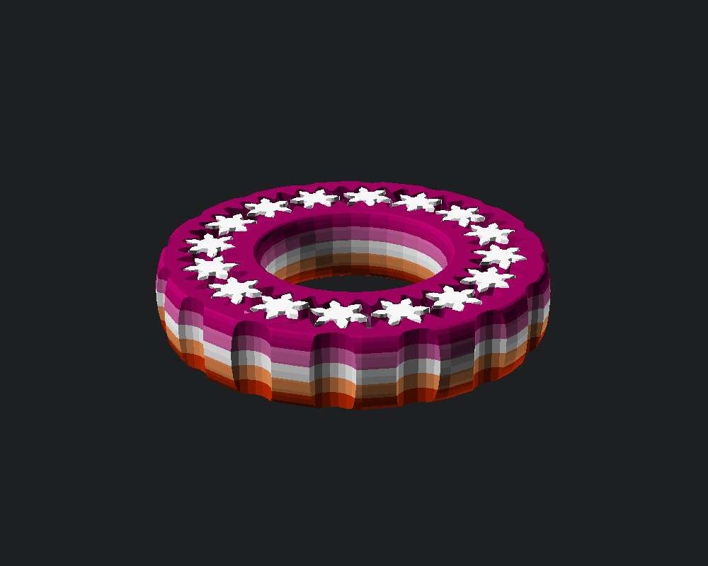 Lesbian Fidget Ring